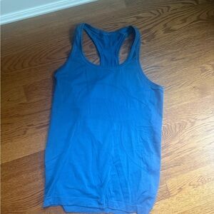 lululemon athletica Blue Swiftly Tank Top